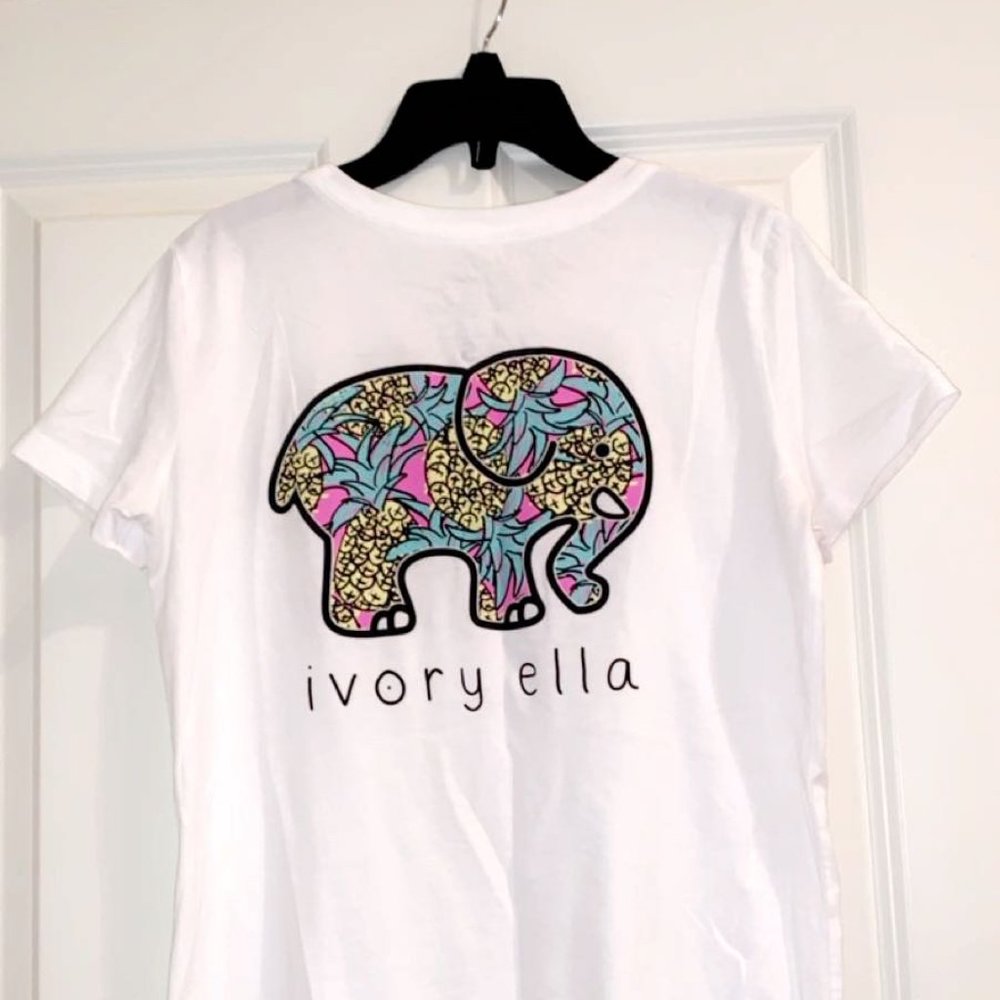 IVORY ELLA- Pineapple Elephant Tee